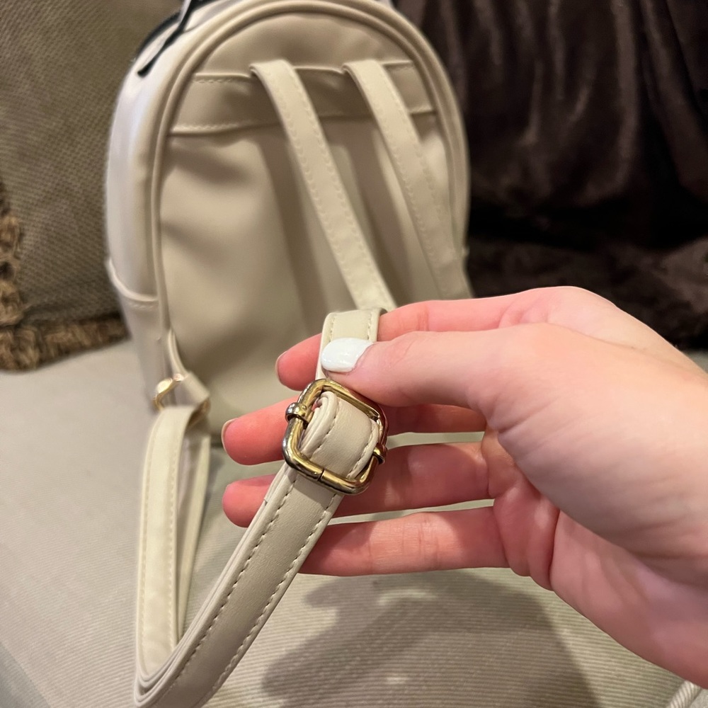 Quilted Mini Backpack - image 7